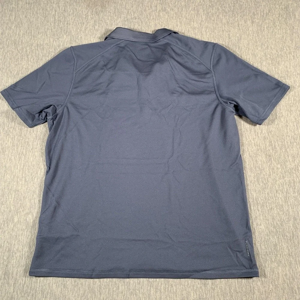 The North Face Polo Shirt‎ Mens XL Blue FlashDry Performance Golf Athletic